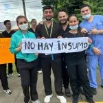 Medicos panameños protestan por falta de insumos y falta de personal