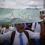 Estudiantes  en Panama protestan por violacion a Diputada estudiantil